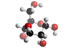 Molécula de glucosa (C6H12O6)